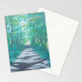 Trail Through the Woods Stationery Card