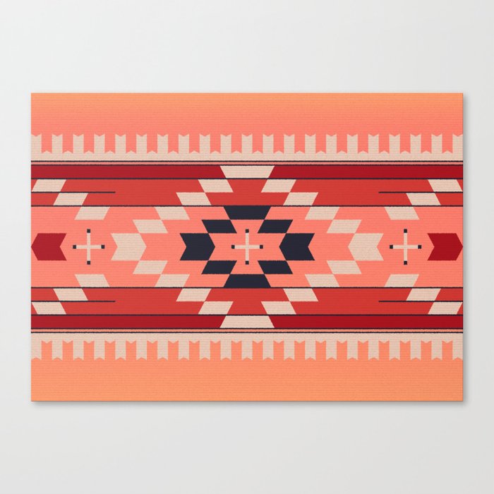 Navajo Weaving Canvas Print