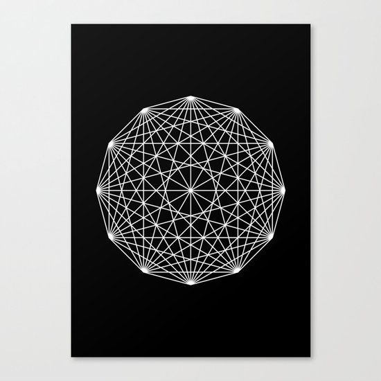 ENERGY MANDALA Canvas Print