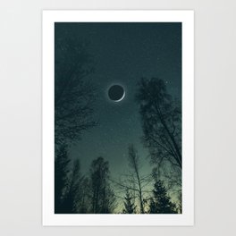 You are my moon and all my stars Art Print