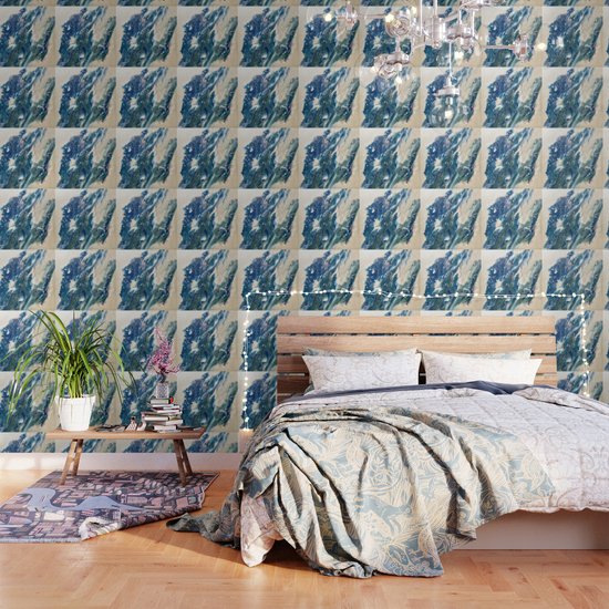 I Bleed Blue Wallpaper By Live Rad Society6