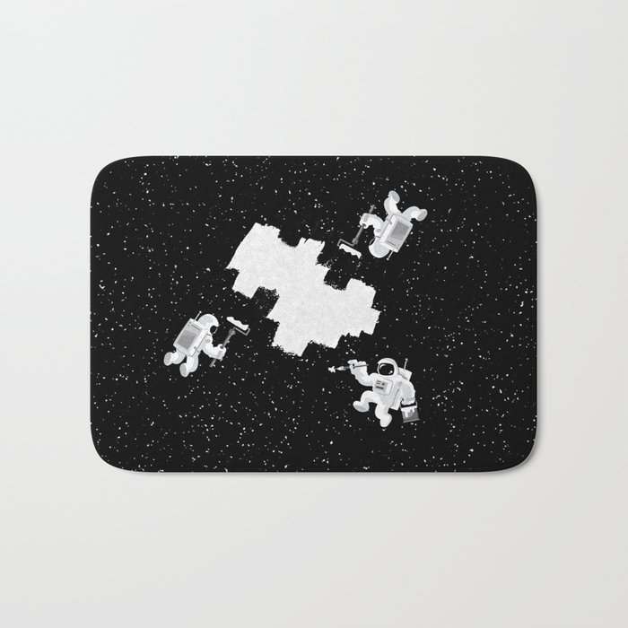 Incomplete Space Bath Mat