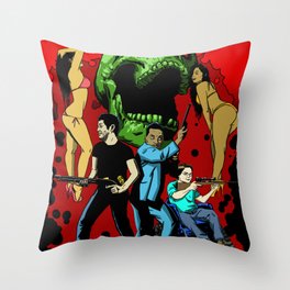 JEFFERSON AVE. VICE Throw Pillow