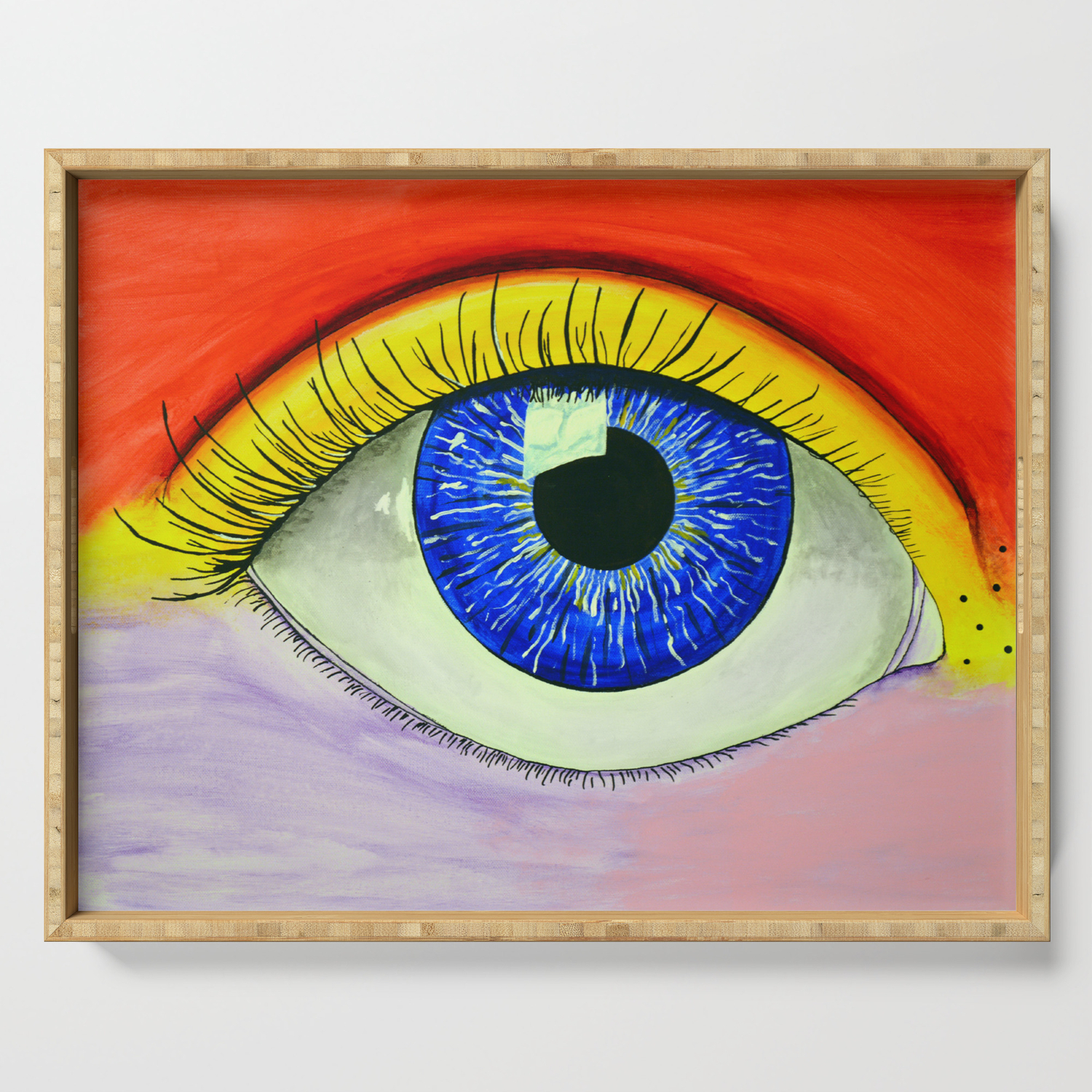 Color Vision Rb Serving Tray By Atregellas56 Society6