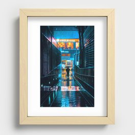 The Night Feeling Recessed Framed Print