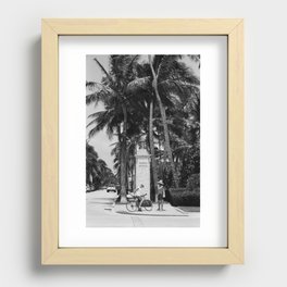 West Palm Beach Recessed Framed Print