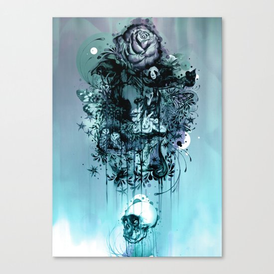 Doom and Bloom Canvas Print