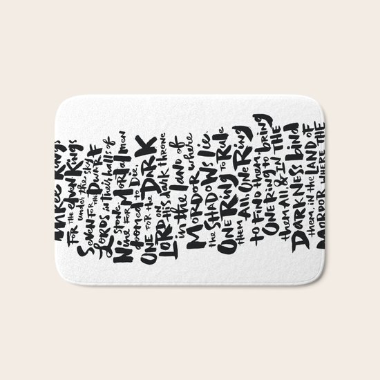 One Ring Bath Mat