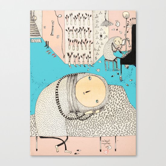 My daily life. Canvas Print