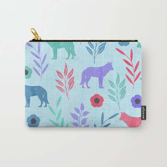 Forest Animal and Nature Carry-All Pouch