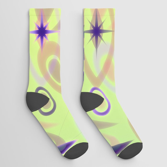 Interstellar Space Travel Socks