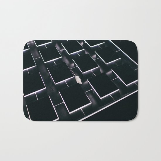 Mice in a maze Bath Mat