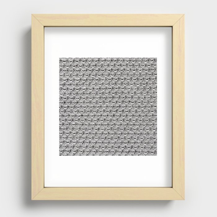 Textile Texture 01 Recessed Framed Print
