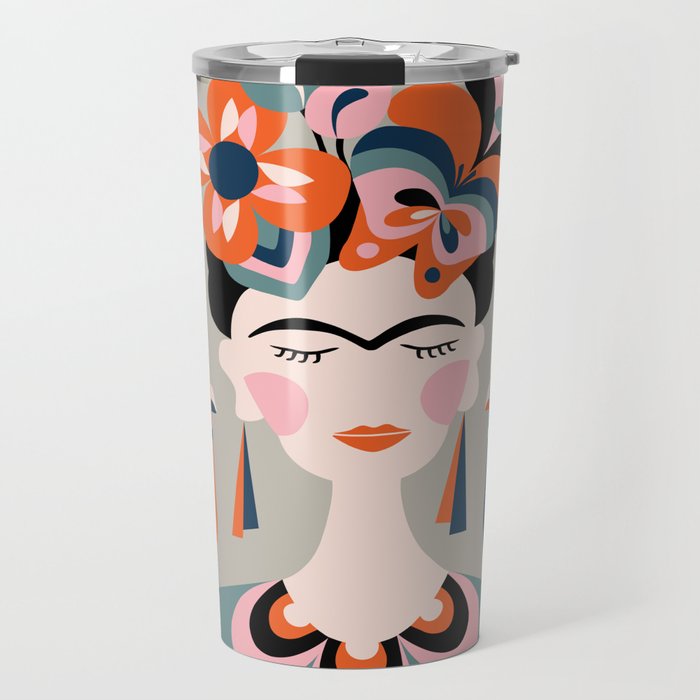 Frida Kahlo Travel Mug