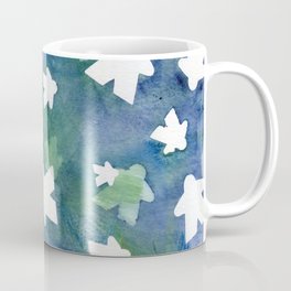 Meeples in Blue Coffee Mug