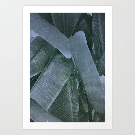 Cosmic Leafs Art Print