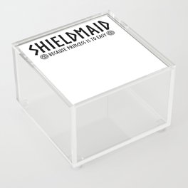 Shieldmaid Warrior Viking Princess Acrylic Box
