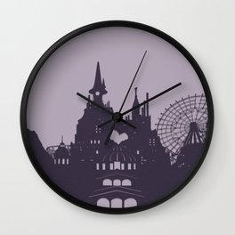 Amusement Park Wall Clock