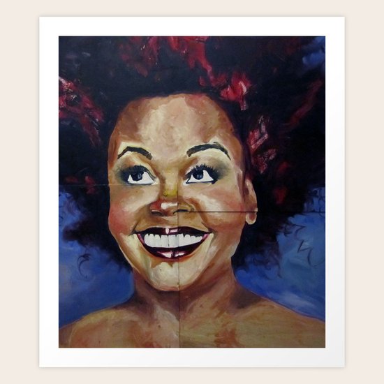 Jill Scott Art Print
