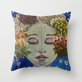 Oh So Quiet Throw Pillow
