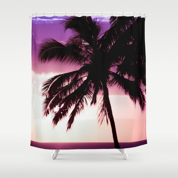 Kamaole Nights Shower Curtain