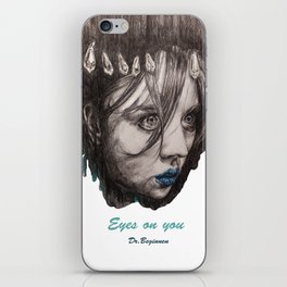 Eyes on you    BY.Davy Wong iPhone Skin