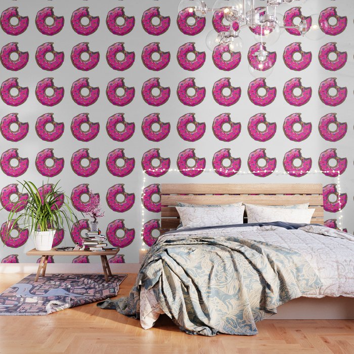 You Can T Buy Happiness But You Can Buy Donuts Wallpaper By Plushism Society6