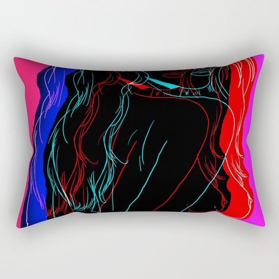 The Neon Demon Rectangular Pillow