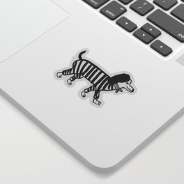 Dog in pijamas Sticker