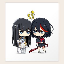 Killlakill Art Prints For Any Decor Style Society6 Ryuko | kill la kill. killlakill art prints for any decor