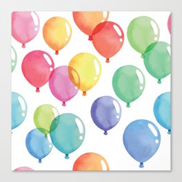 Balloons Pattern Canvas Print