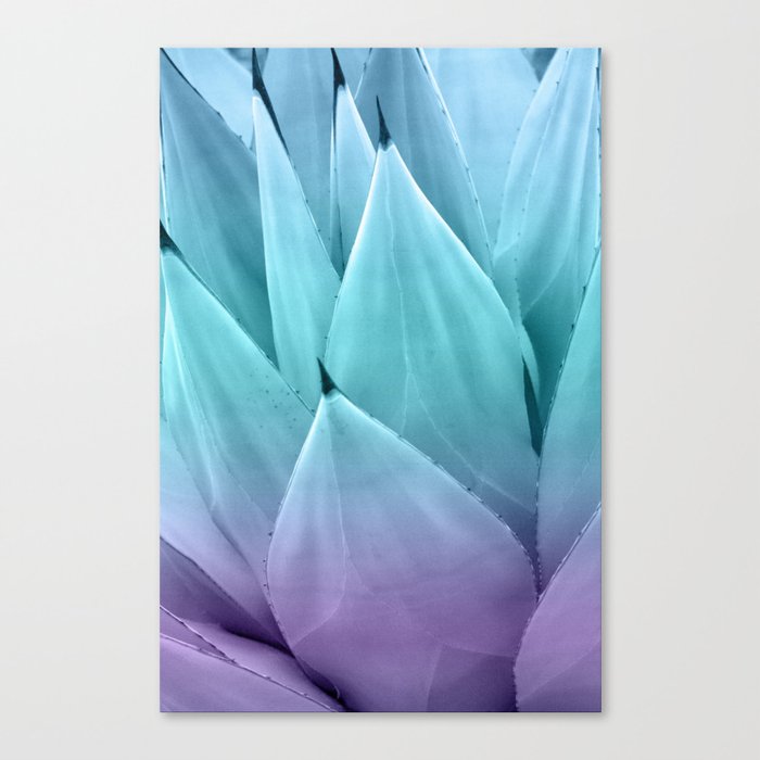 Agave Vibes #1 #tropical #decor #art #society6 Canvas Print