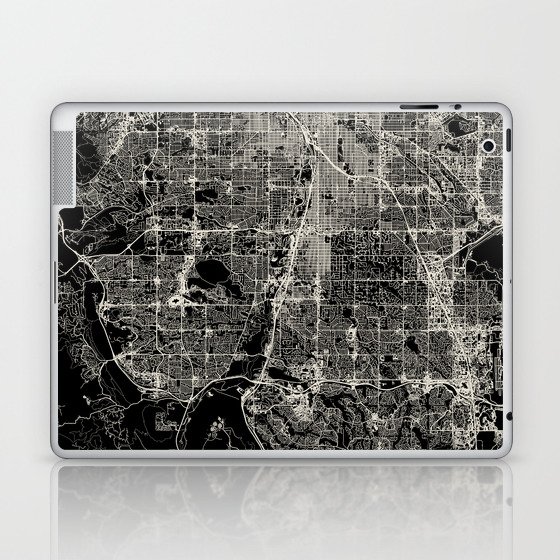 Lakewood, USA - City Map Laptop & iPad Skin