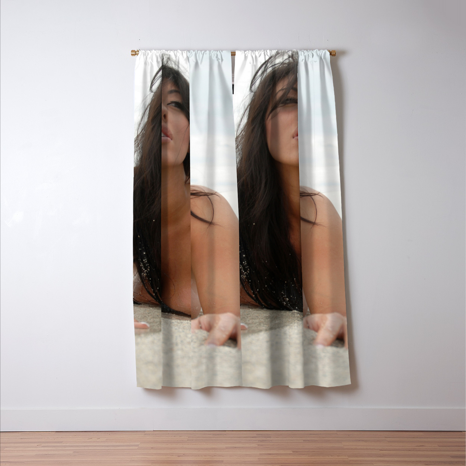 Sexy Erotic Art Blackout Curtain