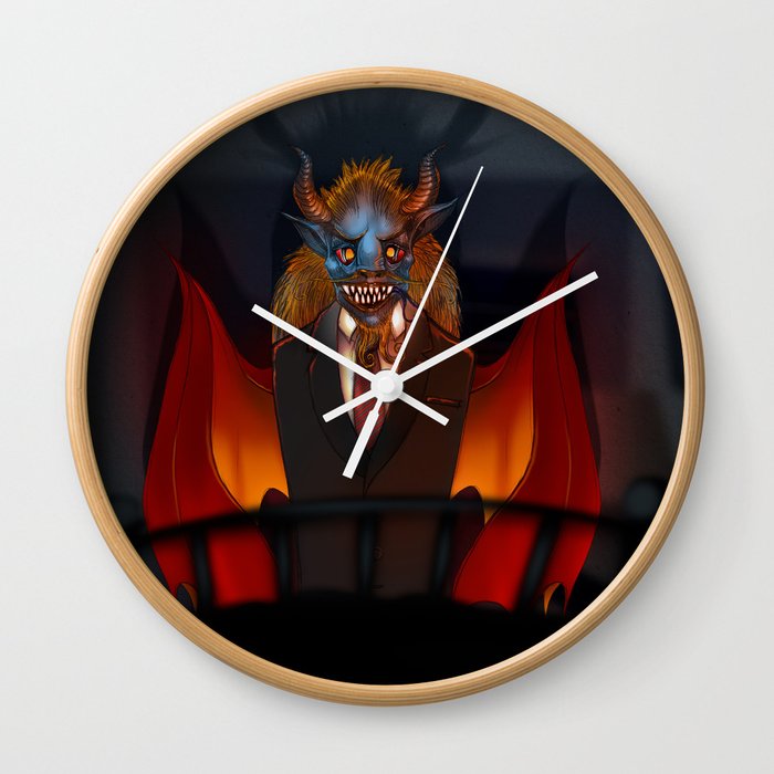 il Diavolo Wall Clock