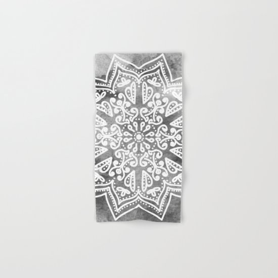 MOONLIGHT MANDALA Hand & Bath Towel
