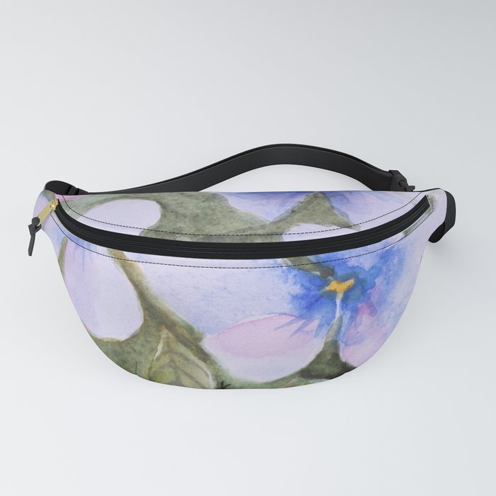 Flowers and Love K Fanny Pack