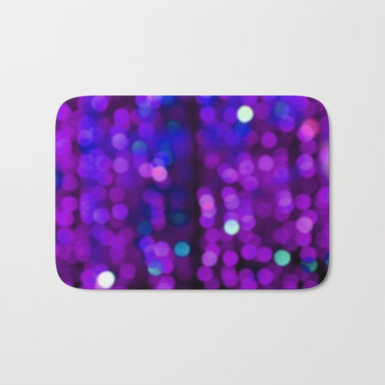 Purple Disco Bath Mat