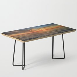 Deepening Colors at Sunset Coffee Table