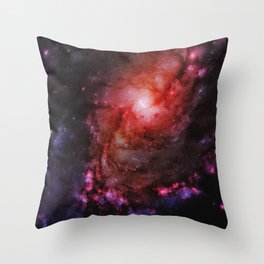 Monster of Messier 83 Throw Pillow