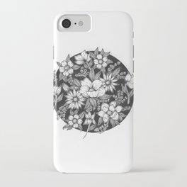 Cropped Florals iPhone Case