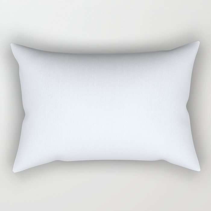 Cheap Pale Alice Blue Color Rectangular Pillow