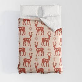 Christmas Reindeer Pattern Comforter