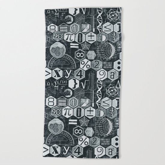 Math Class Beach Towel