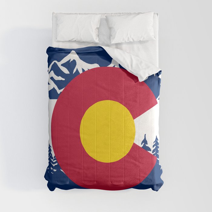Colorado Flag Comforter