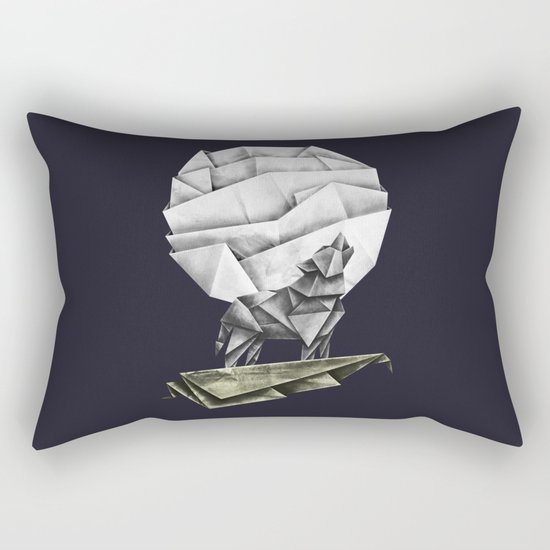 Wolfpaper Rectangular Pillow