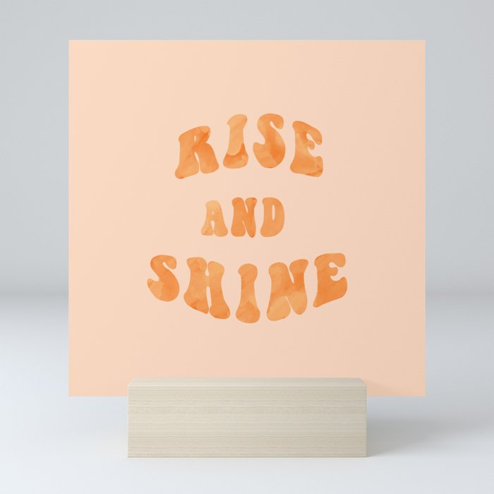 Rise and Shine Mini Art Print