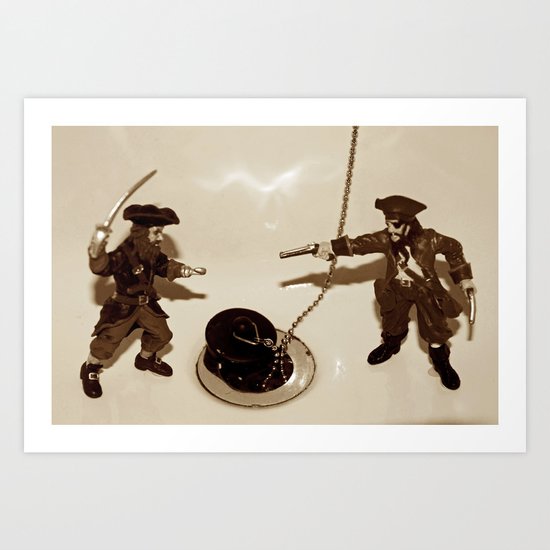 Sinking Feeling.. Art Print