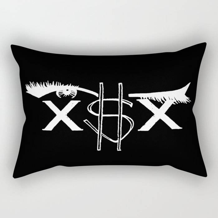 X$X Rectangular Pillow