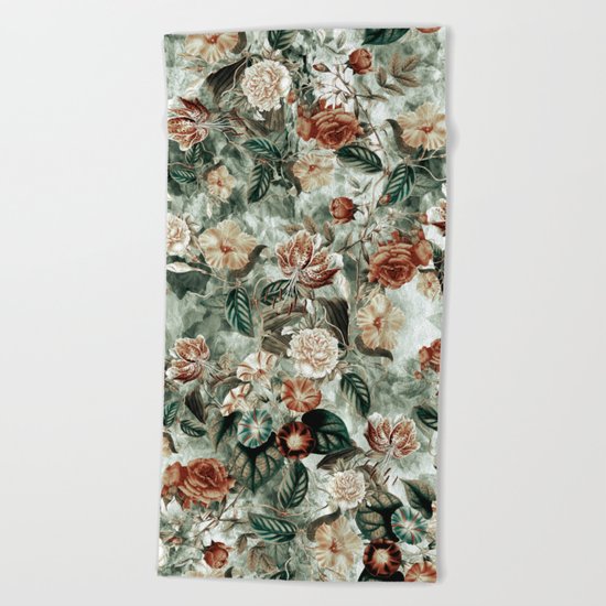 Botanical Garden VII Beach Towel